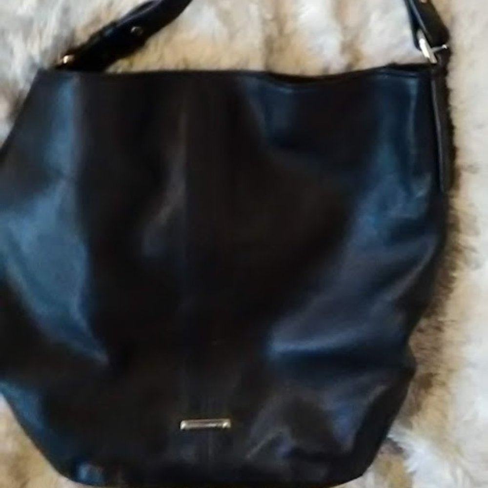 Rebecca Minkoff Black Leather Shoulder Bag